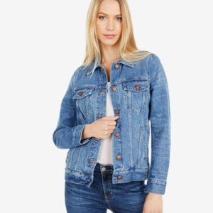 Madewell The Jean Jacket in Pinter Wash Sz Large L